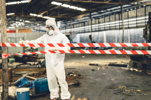 Professional Odor Removal technician working in Glendale, OH